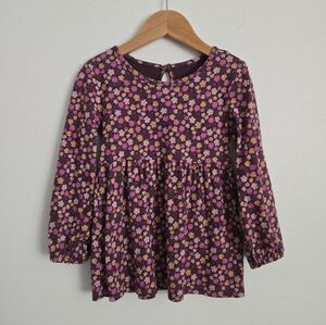 Toddler Floral Print Top Size 5T